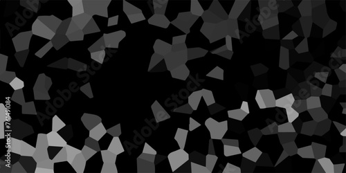 abstract black geometric with triangles and marble texture. Seamless pattern mosaic marble pattern texture with seamless shapes. dark and light gray Geometric Modern creative background.