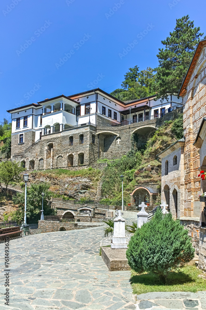 Fototapeta premium Medieval Orthodox Monastery St. Joachim of Osogovo, North Macedonia