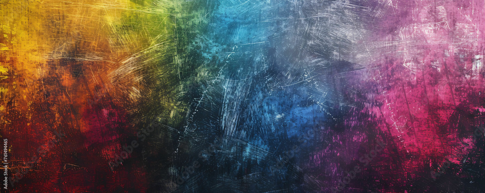 Abstract colorful grunge background