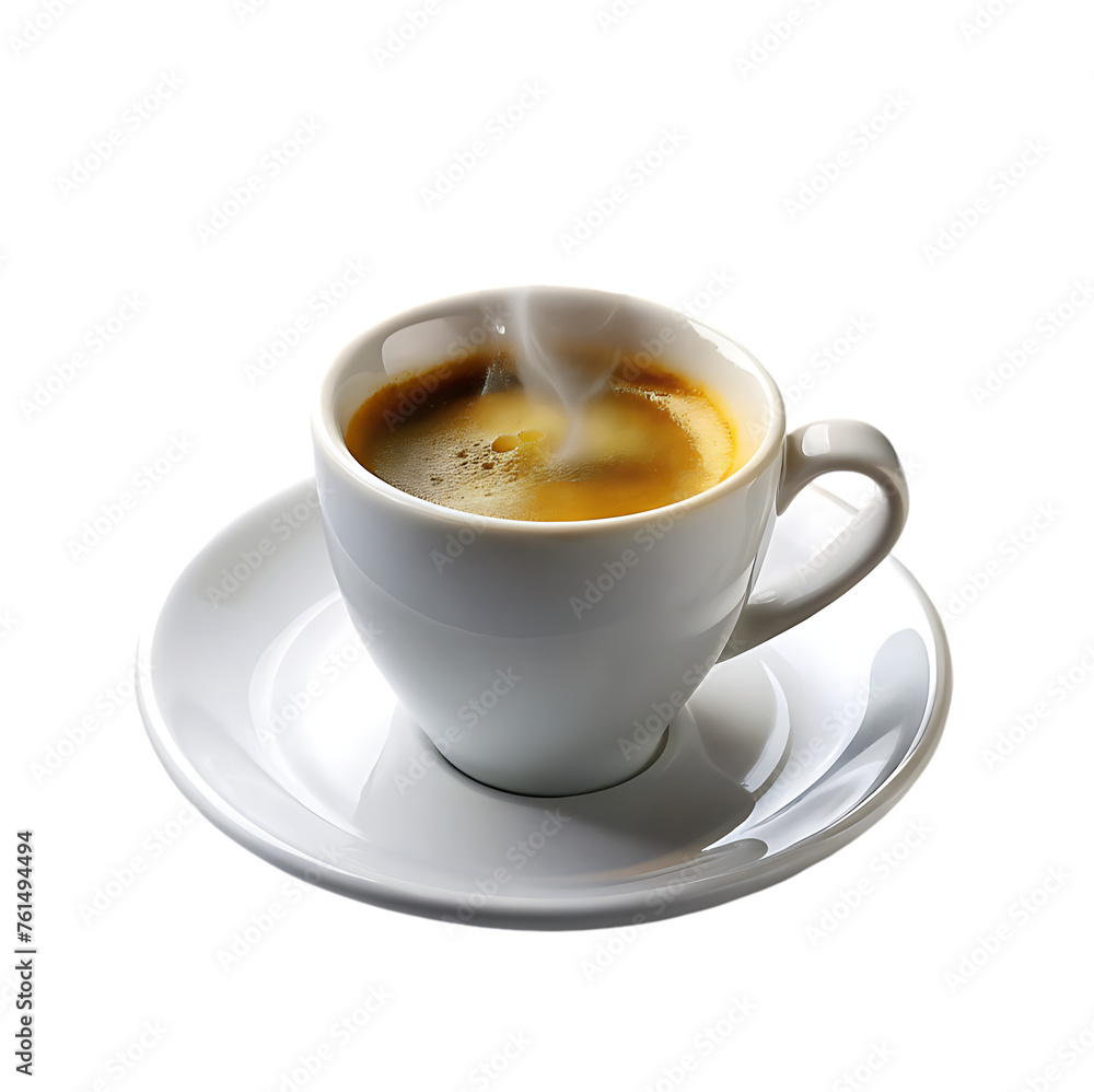 minimalist photo of a white coffee cup with saucer isolated on a transparent background minimalist photo of a white coffee cup with saucer isolated on a transparent background
