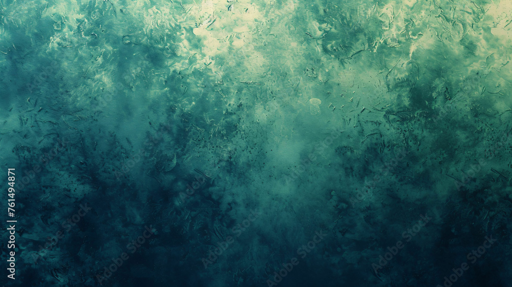 Abstract green grunge Watercolor background