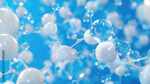 A bunch of bubbles floating on top of each other. Perfect for science or child-themed designs