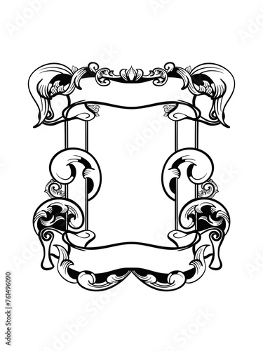frame with elements