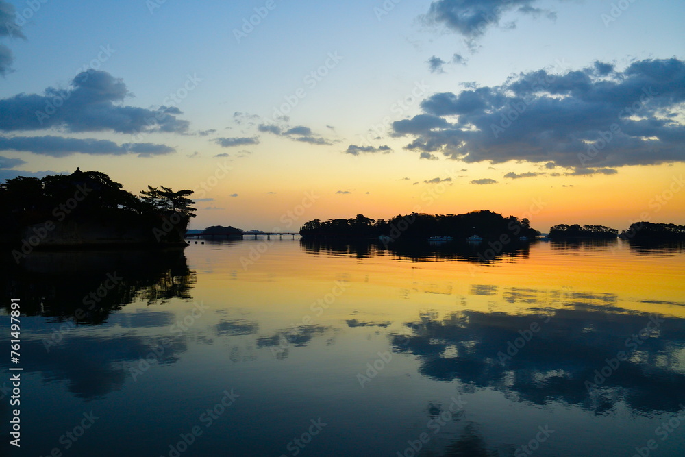 Obraz premium 松島の夜明け（宮城県）