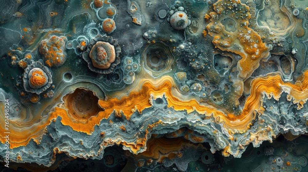 Biofilm Patterns Resemble Alien Terrain, Microbial Complexity Biofilm Patterns Resemble Alien Terrain, Microbial Complexity
