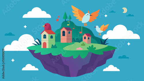 island inhabited by half bird