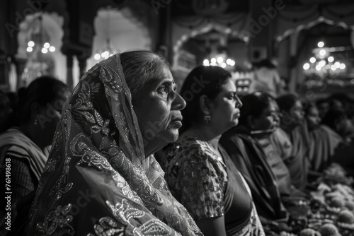 Candid moments of religious practices and traditions