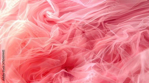 Close up view of pink fabric, suitable for backgrounds