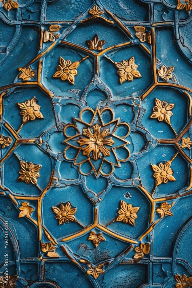 Detailed close up of a decorative design on a wall, suitable for interior design concepts Detailed close up of a decorative design on a wall, suitable for interior design concepts
