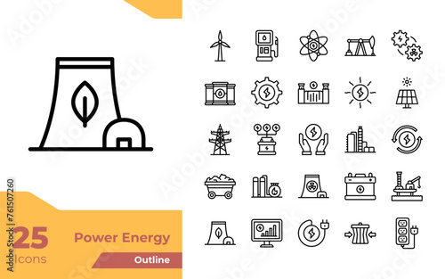 Power Energy Solid Icons