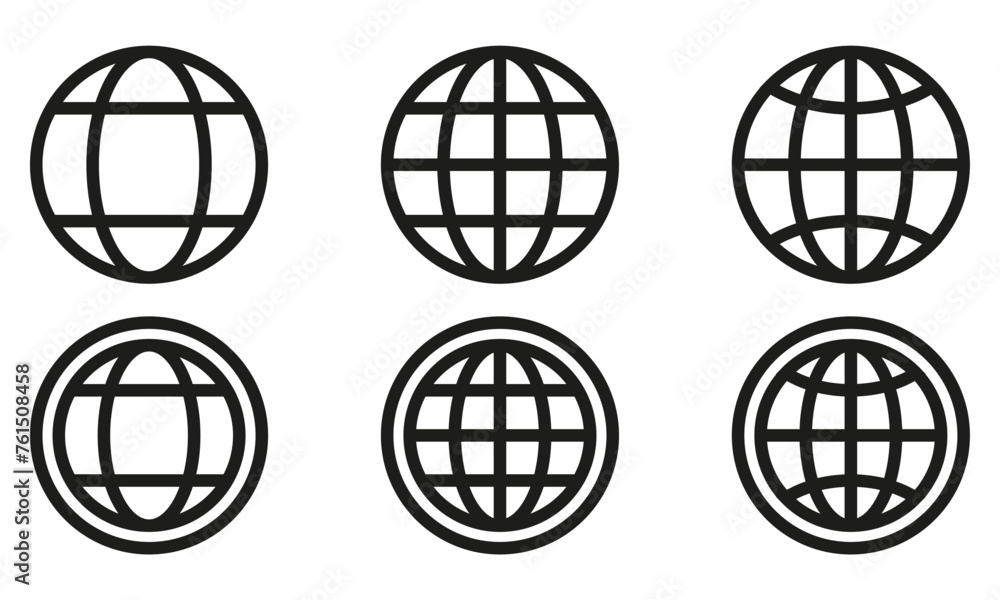 Website icon set.Vector www icon. Website icon set.Vector www icon.
