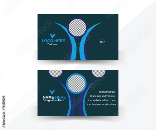 Corporate business card . 