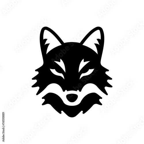 fox icon vector illustration