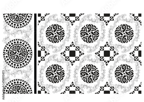 bedsheet design digital art use hand work and digital printing
