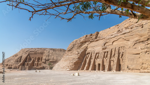 Abu Simbel, Egypt - The two massive rock-cut temples of Abu Simbel are situated on the western bank of LakeNasser, about 230 km southwest of Aswan near the border with Sudan.   © Nick Brundle