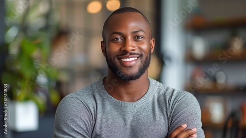 Smiling Man With Beard