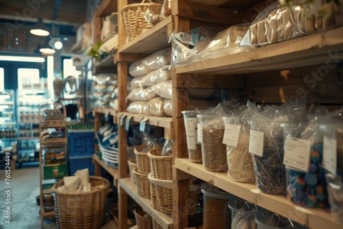 A store filled with various items, perfect for commercial use