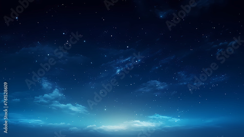 Starry sky universe background