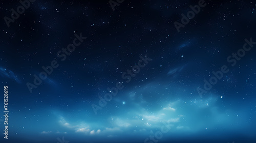 Starry sky universe background © xuan
