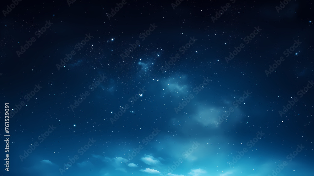 Starry sky universe background