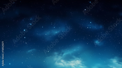 Starry sky universe background