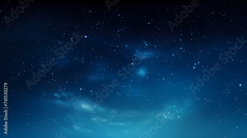 Starry sky universe background