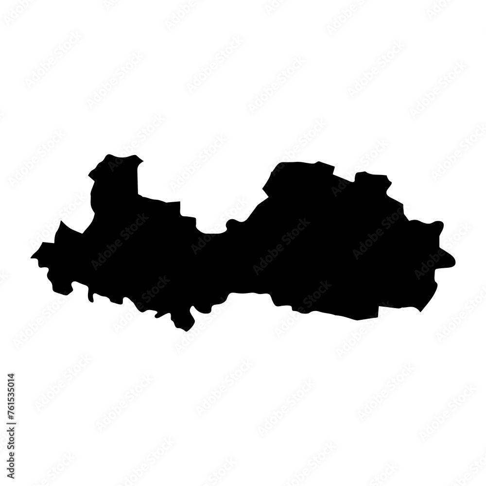 Bac Giang province map, administrative division of Vietnam. Vector illustration. Bac Giang province map, administrative division of Vietnam. Vector illustration.