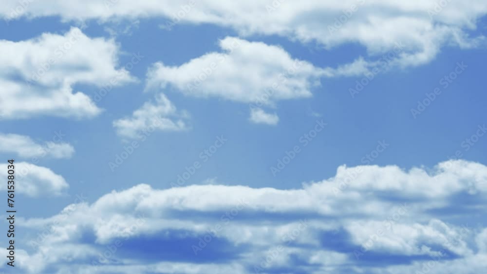風が強い日の雲 風が強い日の雲