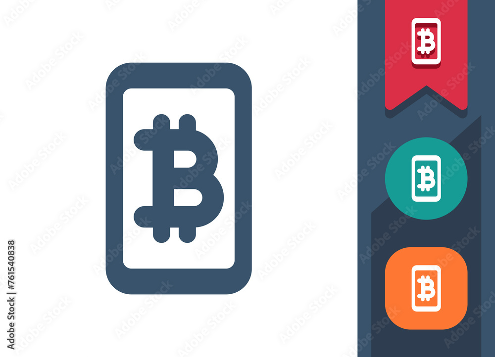 Smartphone Icon. Mobile Phone, Telephone, Money, Mobile Banking, Bitcoin, Cryptocurrency Smartphone Icon. Mobile Phone, Telephone, Money, Mobile Banking, Bitcoin, Cryptocurrency