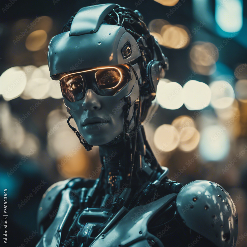Imagine a world where cyborgs are integrated into society as essential workers, and explore the challenges they face in seeking acceptance and equality among their fully human counterparts Imagine a world where cyborgs are integrated into society as essential workers, and explore the challenges they face in seeking acceptance and equality among their fully human counterparts