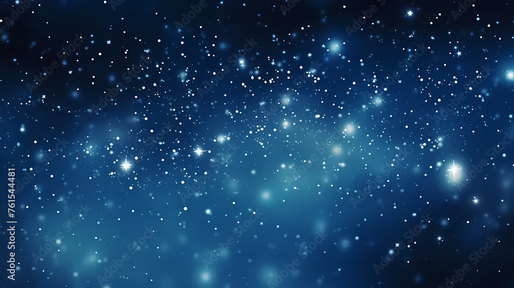 Fototapeta premium A stunning backdrop of clear night sky dotted with countless stars