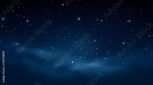 A stunning backdrop of clear night sky dotted with countless stars