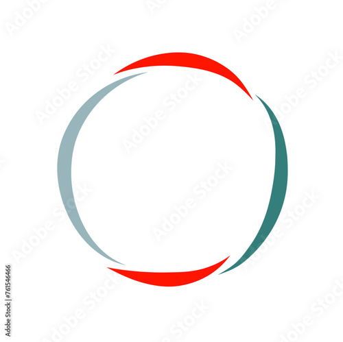 Colorful Circle Wave Vector