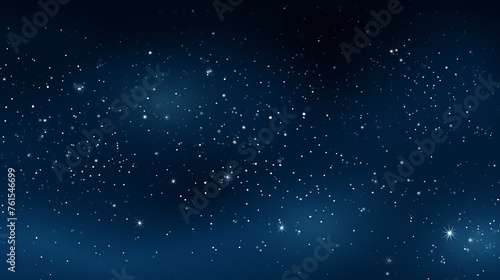 A stunning backdrop of clear night sky dotted with countless stars © xuan