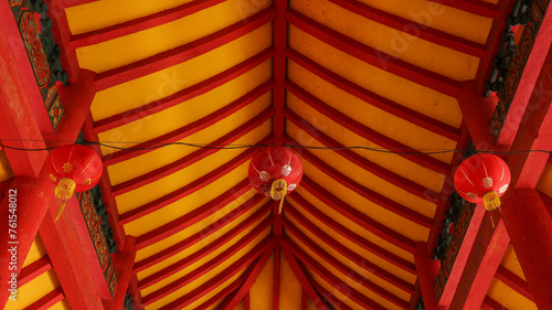 Schilderij op canvas 'Lampion' Symbol of The Chinese New Year Celebration