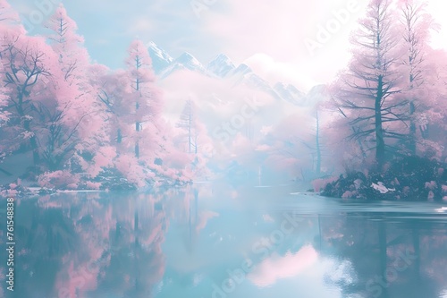 Pastel Dreams: Soft and dreamy pastel-toned landscapes, perfect for creating a calming and soothing atmosphere.

