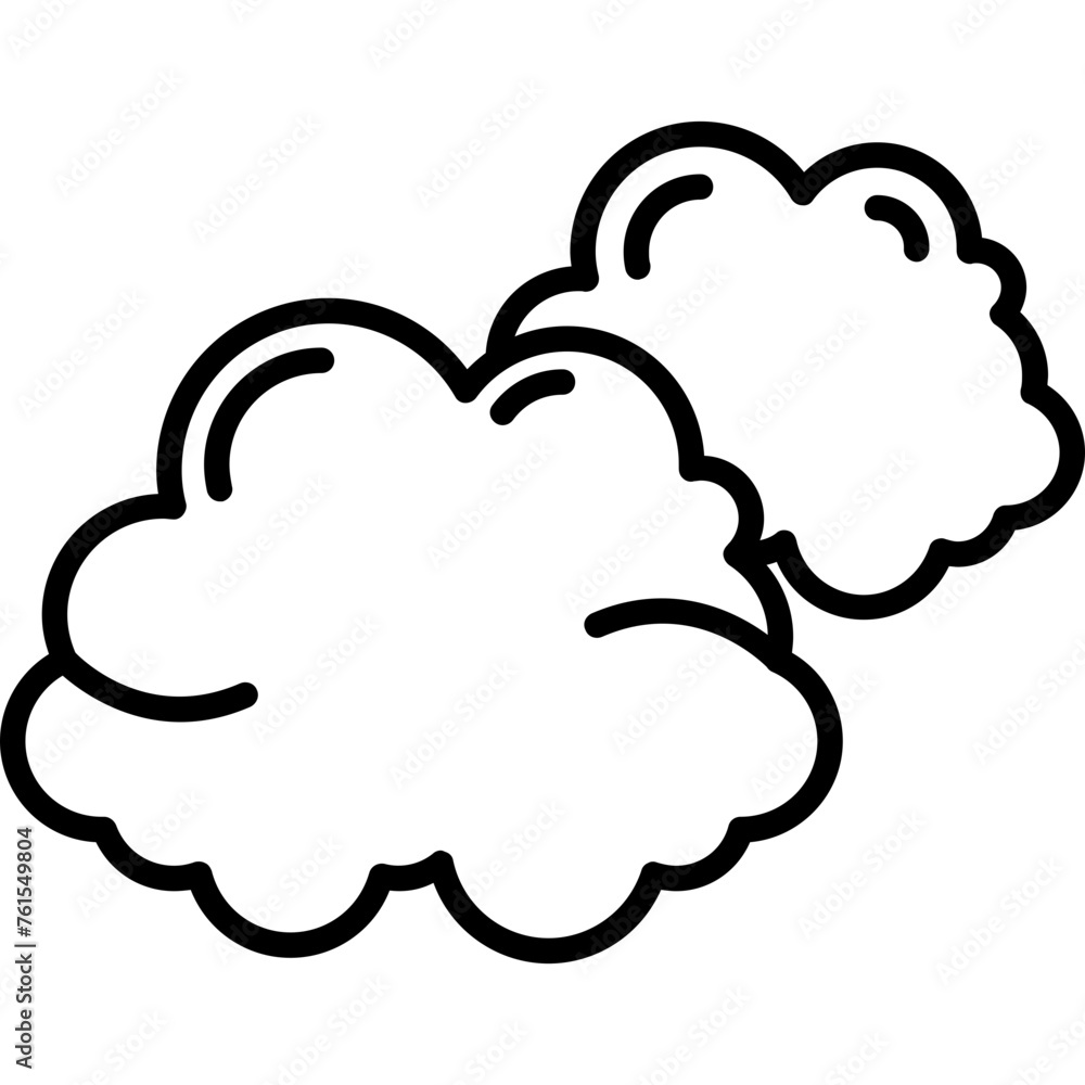 Cirrus Cloud Icon Cirrus Cloud Icon