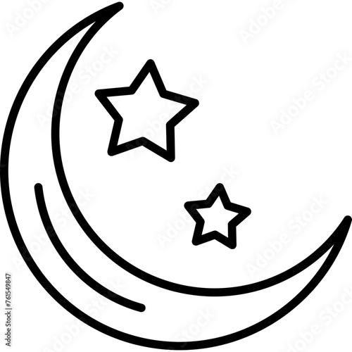 Crescent Moon Icon