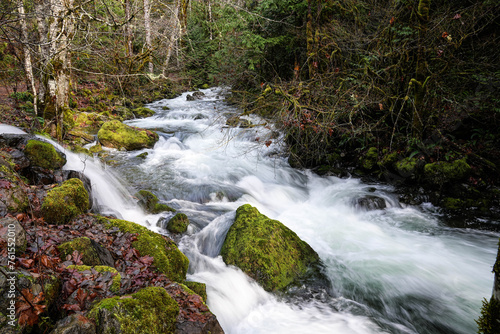 Rocky Brook Falls - Washington © Bernie Duhamel