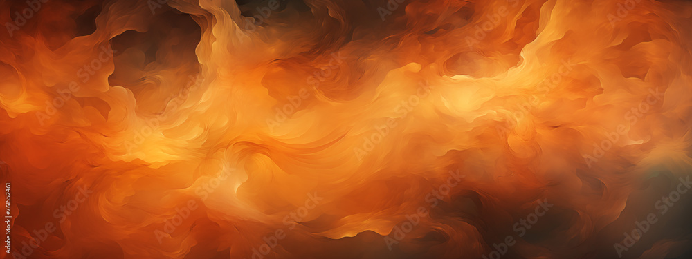 Vivid Flame Texture on a Warm Background - obrazy, fototapety, plakaty 