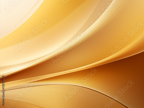 Geometric beauty on a Curves gold background. AI Generation.