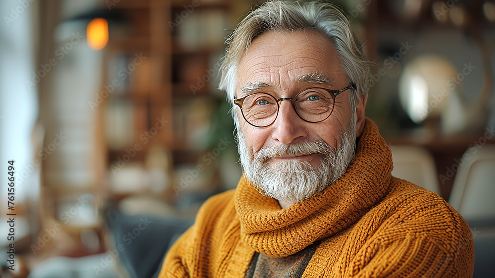 Portrait von einem reifen Geschäftsmann Portrait von einem reifen Geschäftsmann