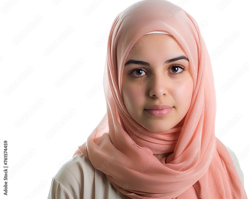 Muslim, young and beautiful, woman wearing hijab. Muslim, young and beautiful, woman wearing hijab.