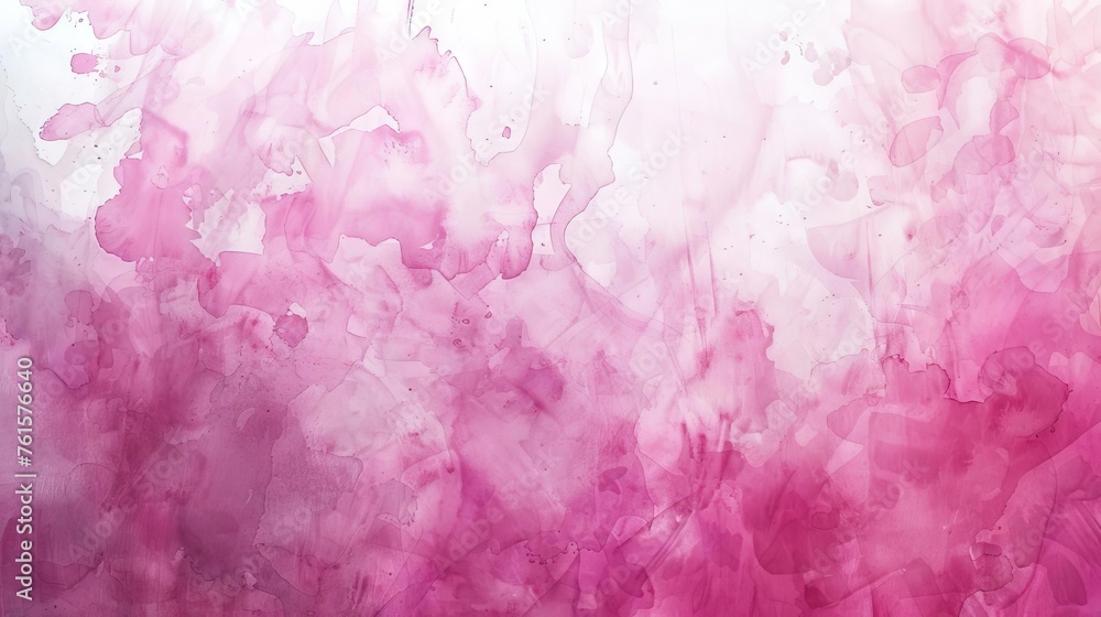 Pink watercolor stain texture background