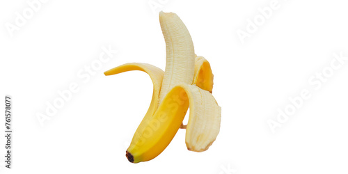 banana isolated on a Transparent Background