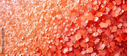 Enchanting Peach Fuzz Glitter: Bedazzled Sequins