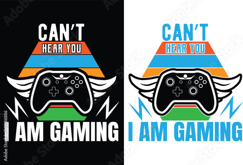 gaming t-shirt desing
