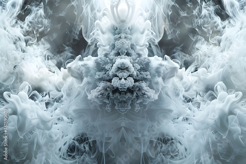 Abstract Smoke Art: Mesmerizing abstract compositions created through the manipulation of smoke.