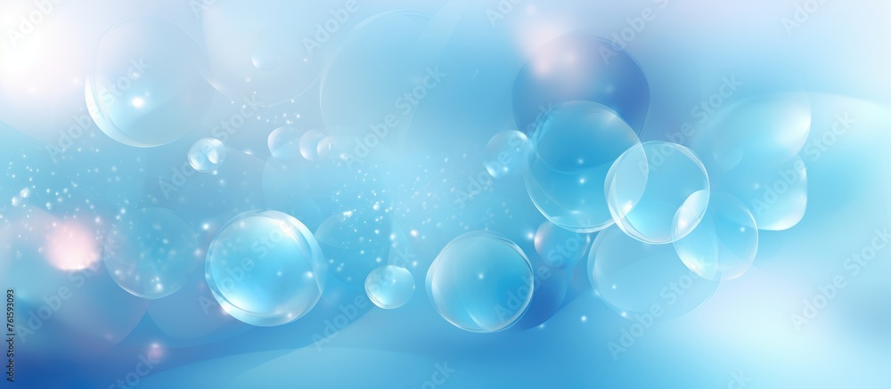 Glossy bokeh pattern in light blue tones with elegant abstract design for business branding. Glossy bokeh pattern in light blue tones with elegant abstract design for business branding.