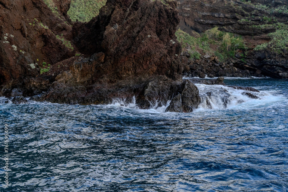 Coast Reis Magos of the island of Madeira , Portugal	